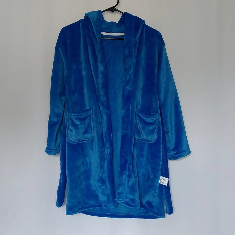 Flannel shirt hoodie Nightgown silk sleep Gowns pajama soft fleece thick Boys